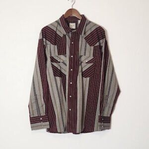 Western Plains Trading Co Men's Long Sleeve Button-down Size XL